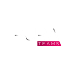 Pura Teams logo, modern corporate branding for team collaboration and professional services.